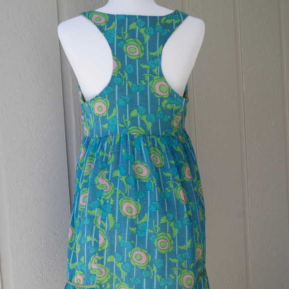 Johnny Martin Button Front Boho Chic Sundress - Picture 5 of 8